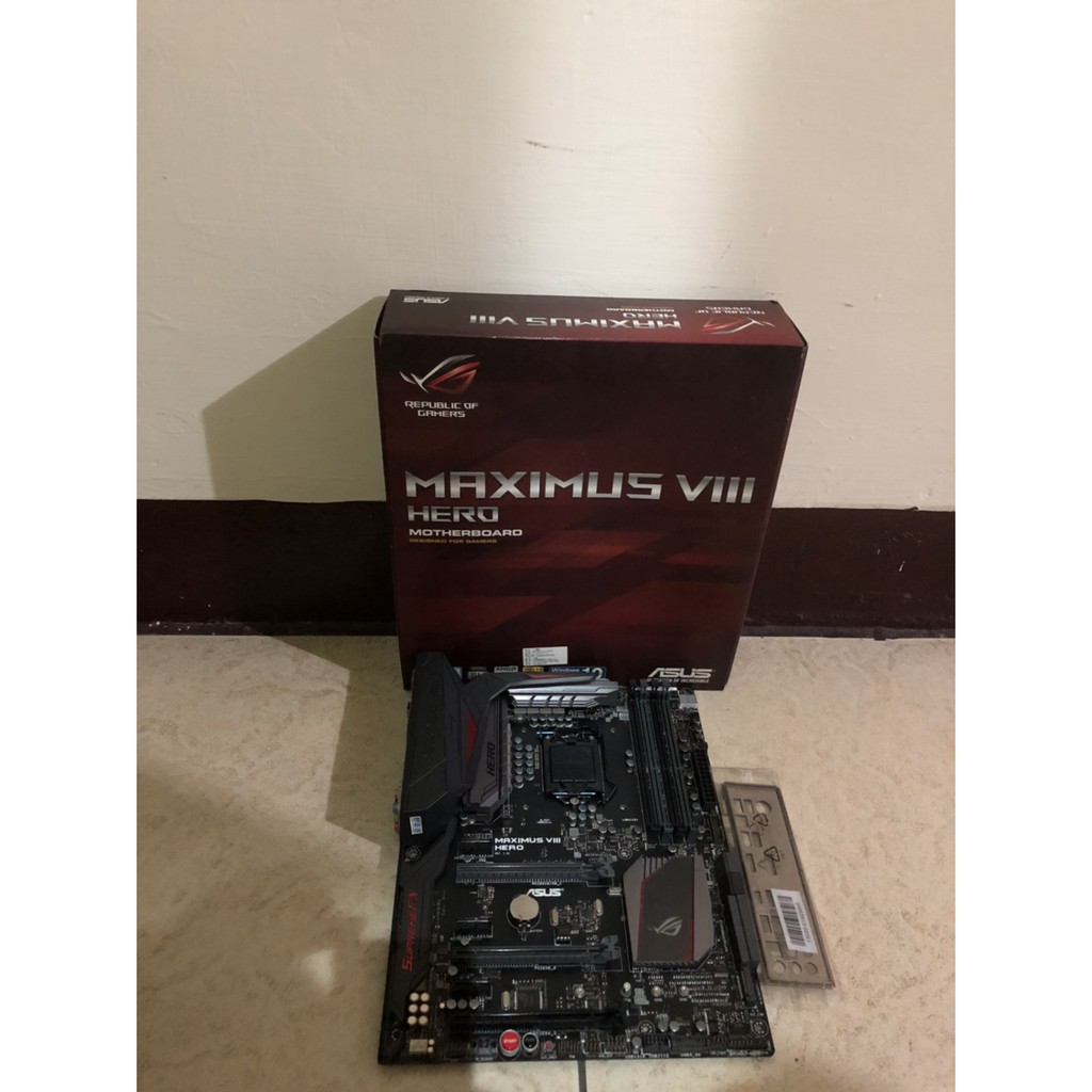 ASUS MAXIMUS VIII HERO 參考H110 H170 B150 Z170 Z270