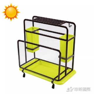 扁鐵多功能刀架 餐具置物架 多用途置物架【晴天】