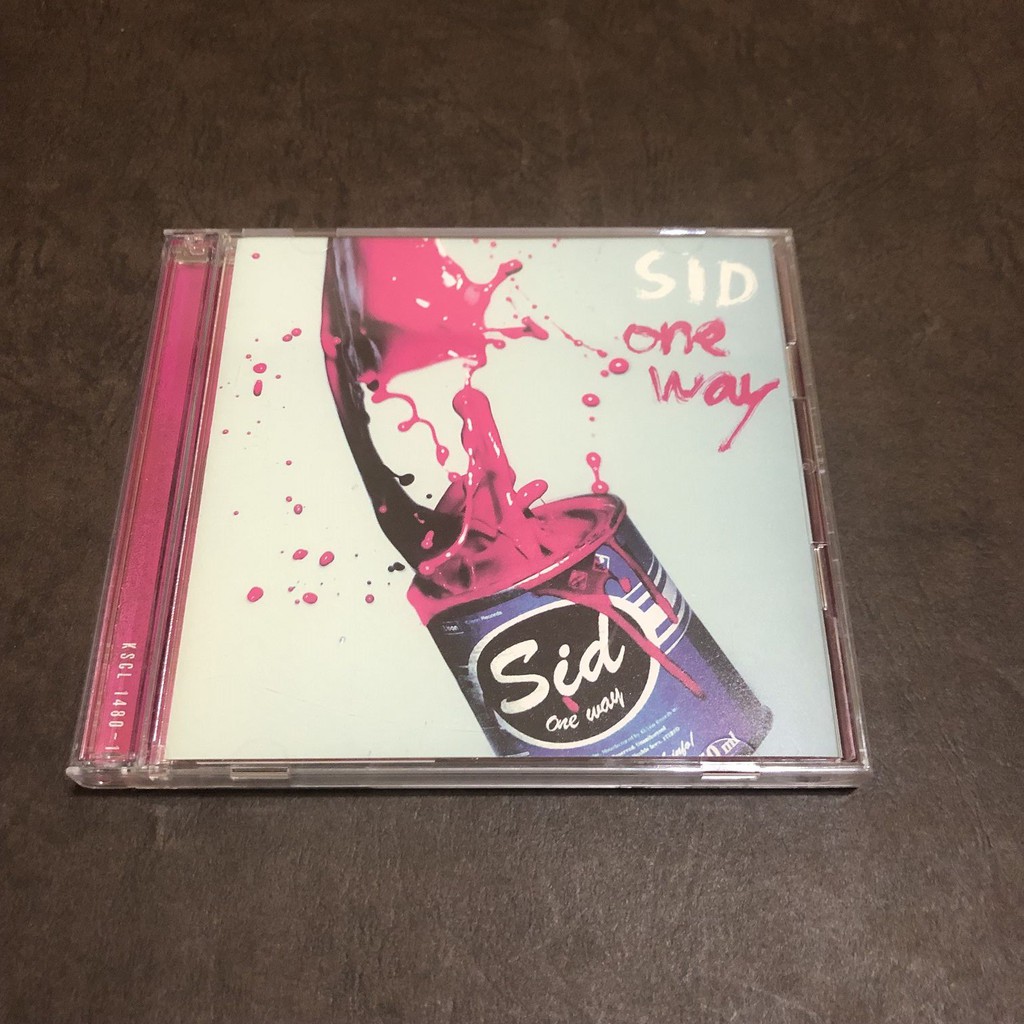 二手 CD &amp; DVD SID one way 初回限定盤A 日版 單曲 有側標 E箱