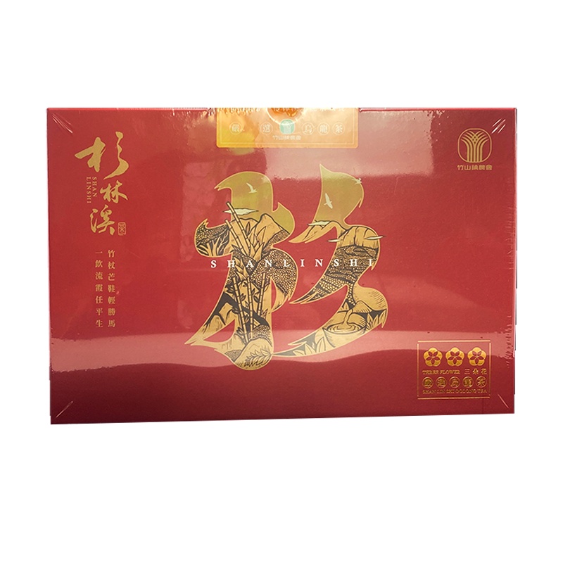 【茶路】竹山農會比賽茶三朵梅獎禮盒(300gx2入) 三層坪張民【茶農品牌】