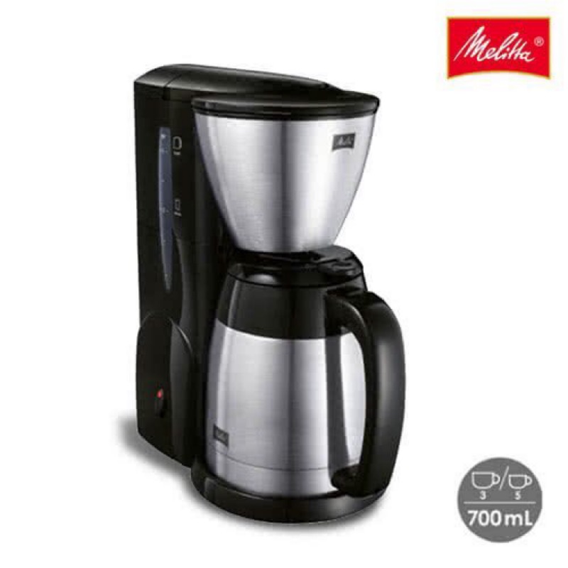 美利塔 Melitta aroma therm 美式咖啡機 MKM-531 黑色（全新展示機特惠價）