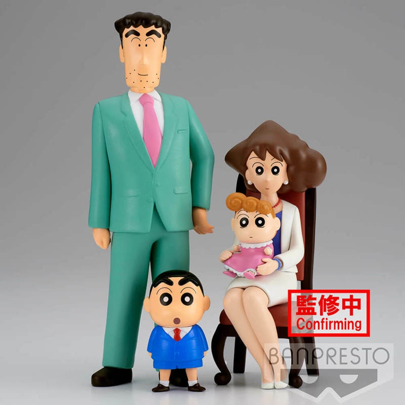 預購｜BANPRESTO 景品 蠟筆小新 拍全家福照片哦 野原一家 廣志 小新 美冴 小葵