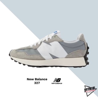 NEW BALANCE 327 元祖灰 灰白 原版配色 情侶 增高 MS327LAB【彼得潘】