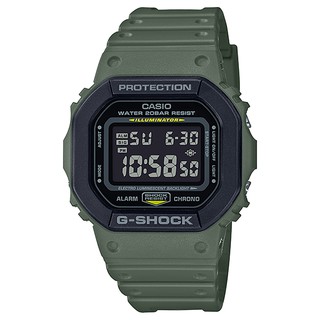 CASIO 卡西歐 G-SHOCK (DW-5610SU-3)【臺灣原廠公司貨】全新街頭軍事腕錶-軍綠