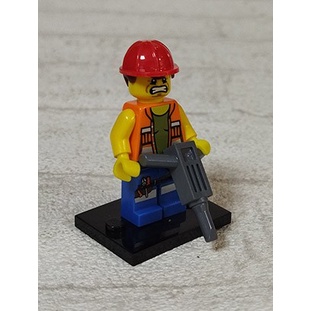 D-22 櫃 現狀品：工人艾密特 THE LEGO MOVI 71004 樂高玩電影 12代　天富
