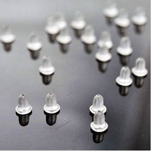 J&amp;T韓系飾品小舖⭐️耳環 飾品 DIY 飾品配件 透明塑料 子彈頭 耳塞 包裝材料