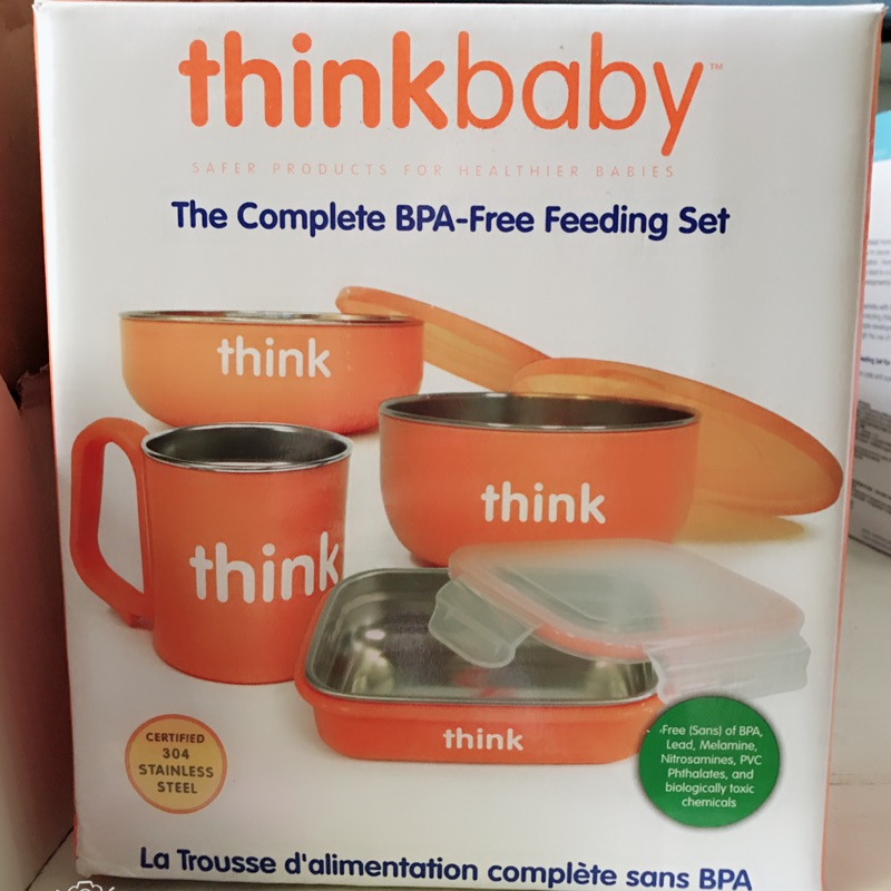 Thinkbaby不鏽鋼餐具組