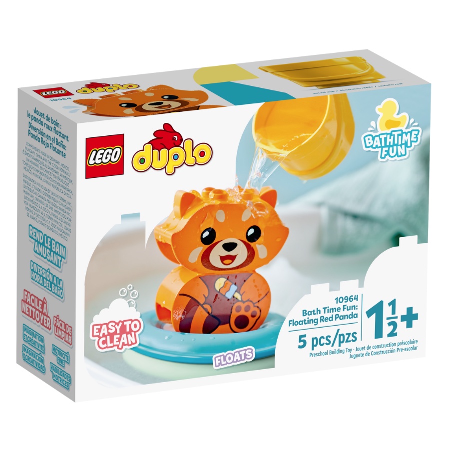 騎士🔱  LEGO 10964 快樂洗澡趣：漂浮小貓熊