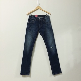 全新 正品 Levi's Levis 丹寧牛仔 長褲 牛仔褲 刀割 65504 Skinny