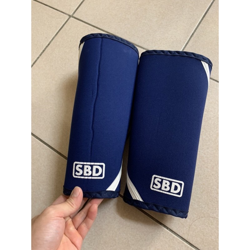 SBD護膝海軍藍s號9.5成新