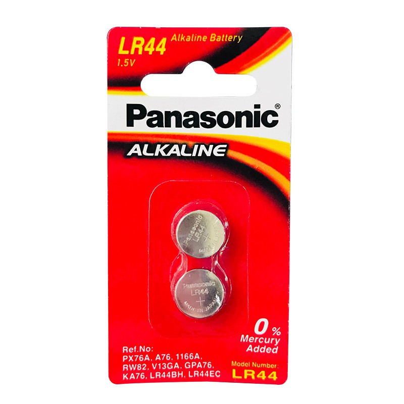 【Panasonic】國際牌 鈕扣型電池LR-44/2BE