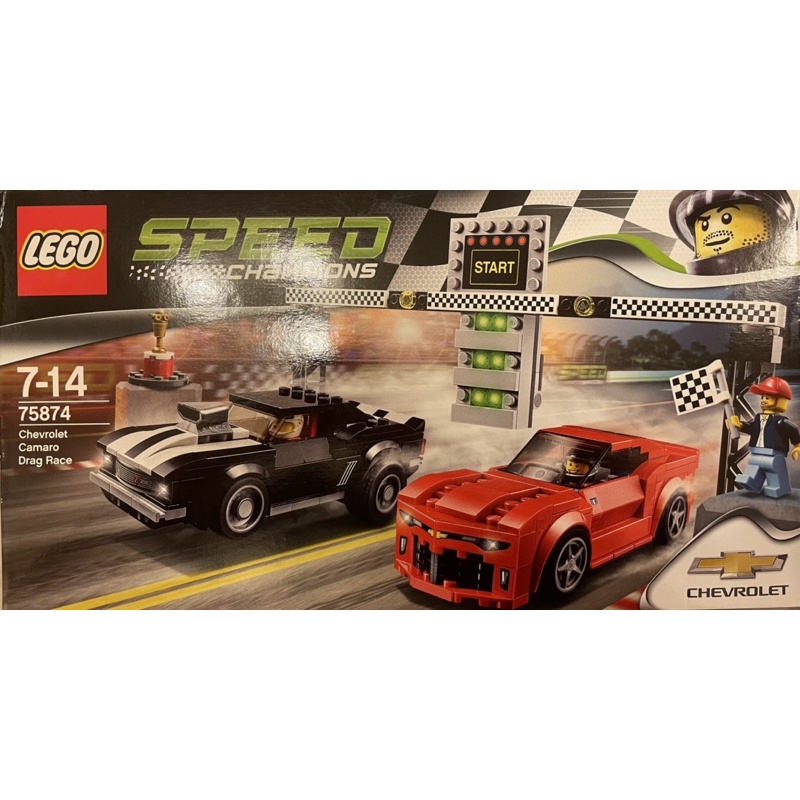 全新樂高 LEGO 75874賽車系列Speed Champion Chevrolet Camaro雪弗蘭大黃蜂通用汽車