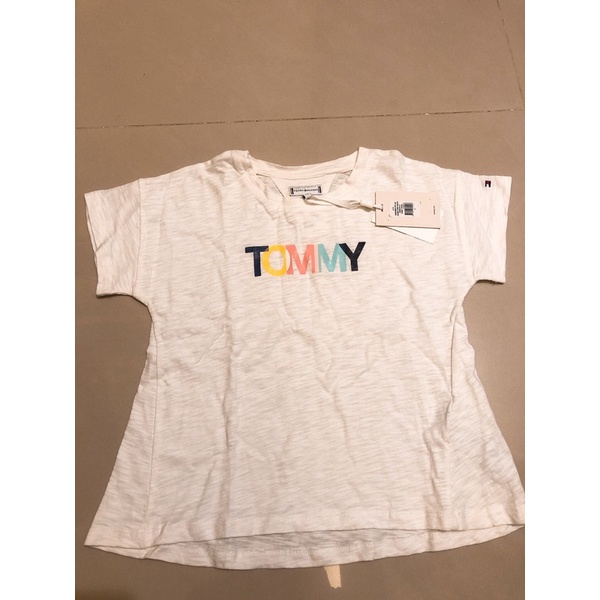（全新正品）（童裝） Tommy Hilfiger寬版棉T，尺寸116公分。