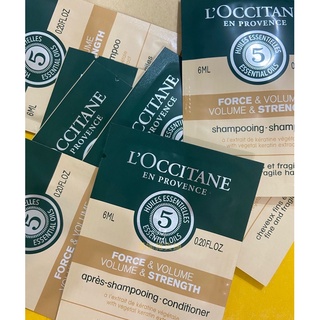 歐舒丹 loccitane 草本強韌洗髮乳 專櫃品牌 試用包 6ml 洗髮乳