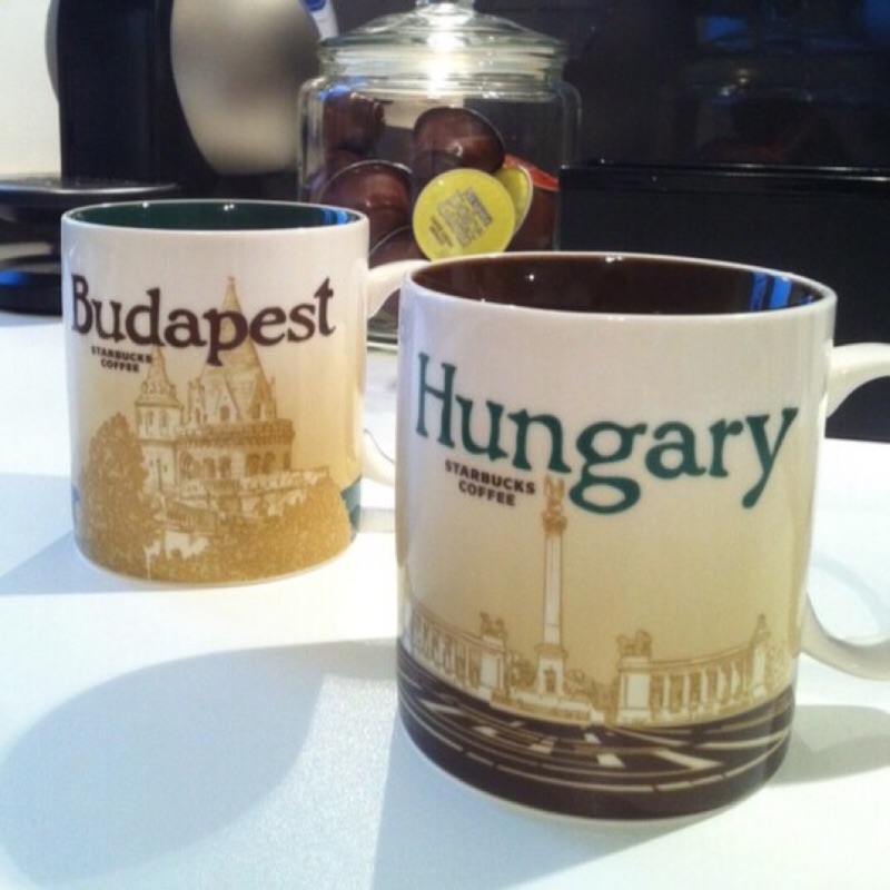 歐洲代購 Budapest/Hungary starbucks city mug 布達佩斯/匈牙利 星巴克城市杯