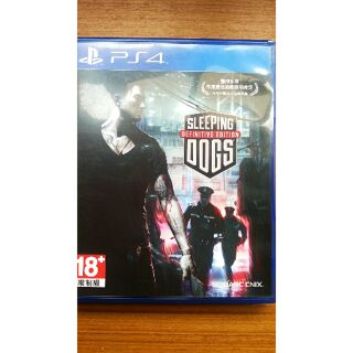 Ps4 睡犬 中文版 決定版 sleeping dogs definitive edition 光碟無刮