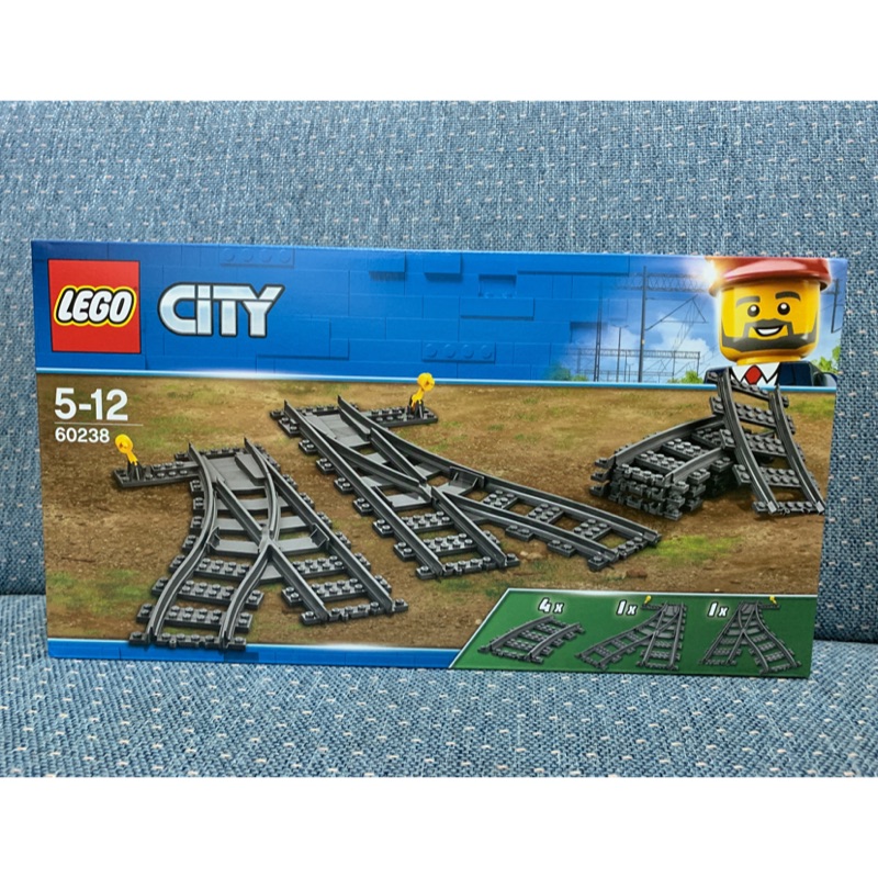 Lego 火車切換式軌道 60238  Lego City Switch Train Tracks