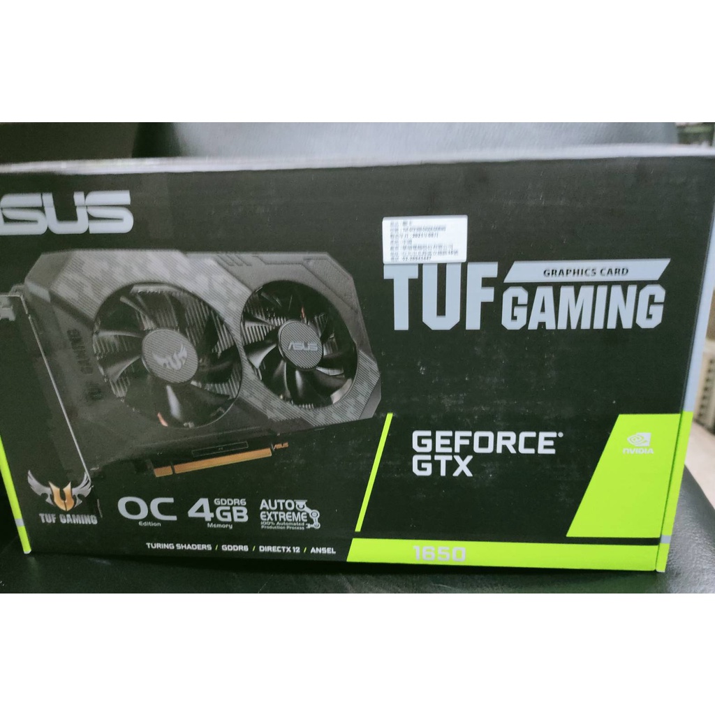 ASUS TUF GTX1650 GAMING 4G DDR6