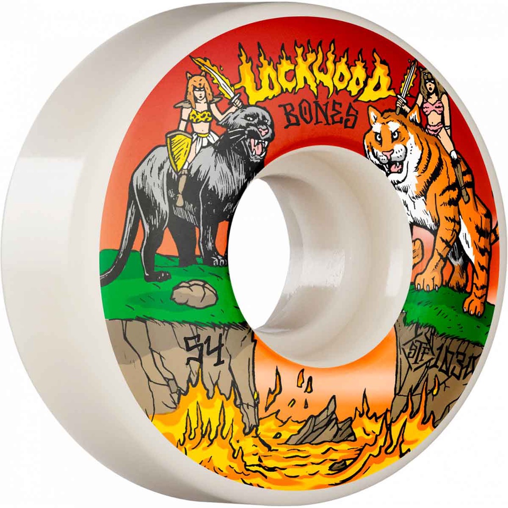 Bones STF Lockwood Catfight 54mm 103a (Slims) 輪子/滑板《 Jimi 》