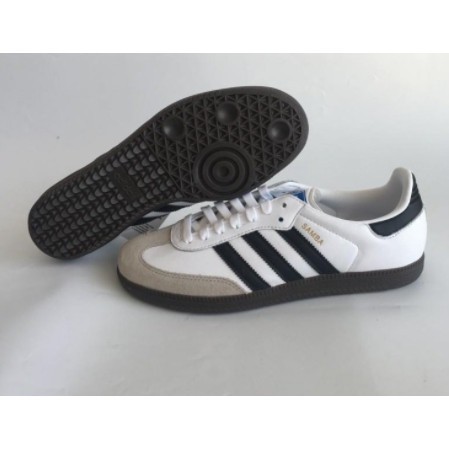 全新Adidas Originals SAMBA 愛迪達復古OG BZ0057 白黑色男女鞋| 蝦皮購物