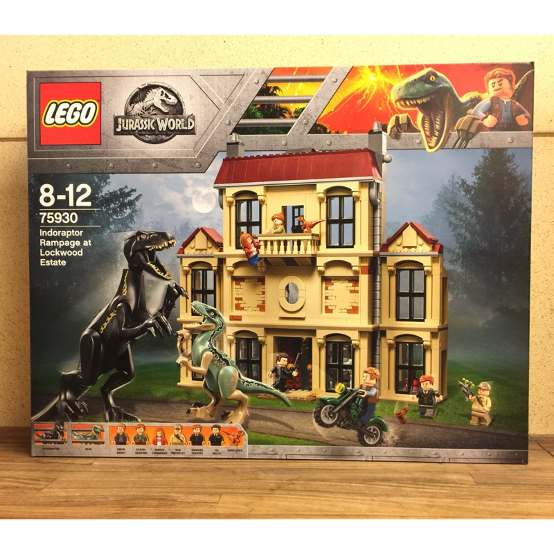 jurassic world lockwood estate lego
