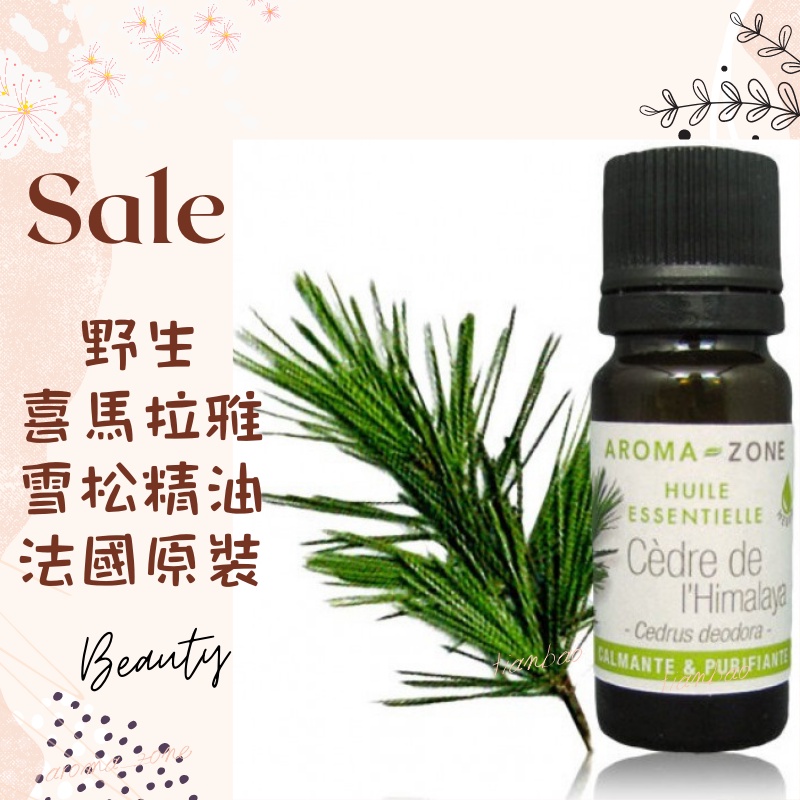 現貨 野生喜馬拉雅雪松精油 法國原裝 aromazone AROMA ZONE Cedarwood Oil CEDRE