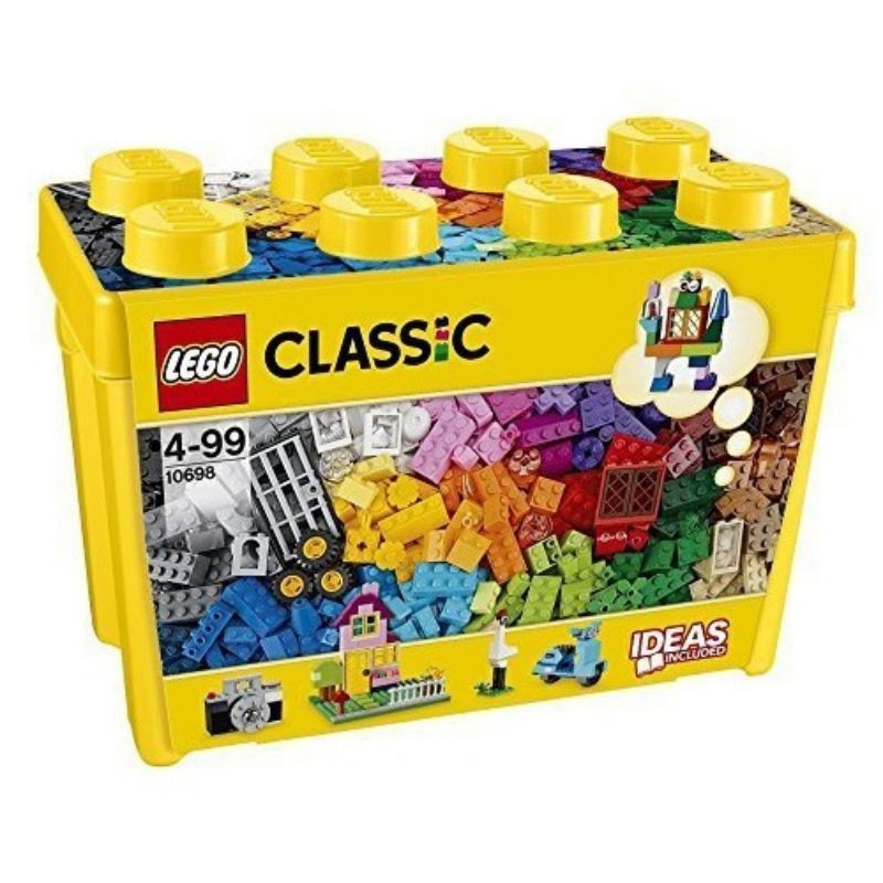 二拇弟 樂高LEGO 10698 樂高大桶創意拼砌盒 小顆粒Classic經典系列