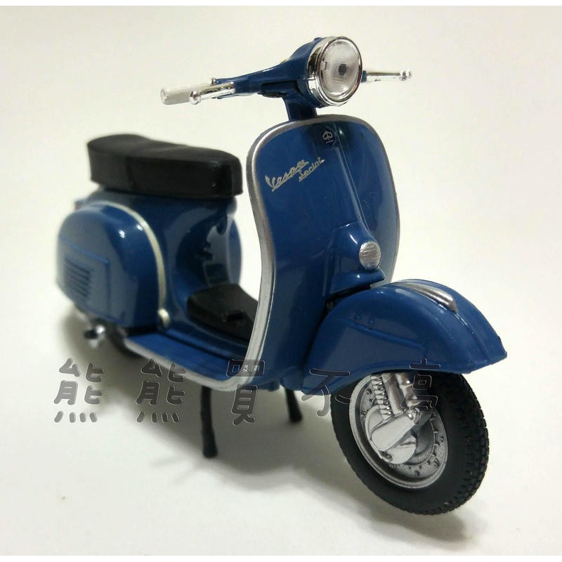 [在台現貨] 偉士牌 Vespa 150 SPRINT VELOCE 1969年 1/18 深藍色 機車 合金摩托車模型