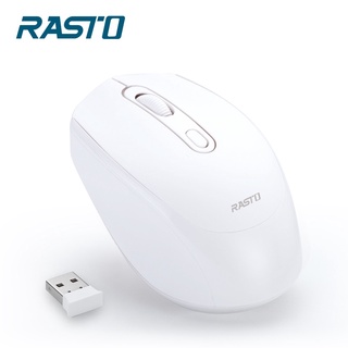 【RASTO】RM10 超靜音無線滑鼠-白 TAAZE讀冊生活網路書店