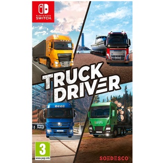 ★雪兒電玩★全新現貨 NS Switch 卡車司機 卡車駕駛 貨車司機 模擬卡車 Truck Driver 歐版 中文版