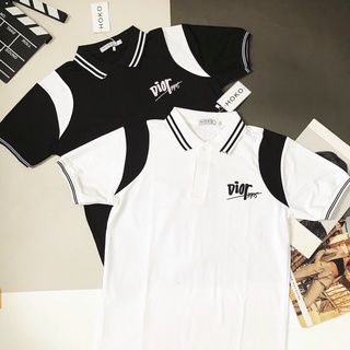 男士 polo T 恤,柔軟棉領 T 恤,hoko 男士時尚 T 恤 - HK201