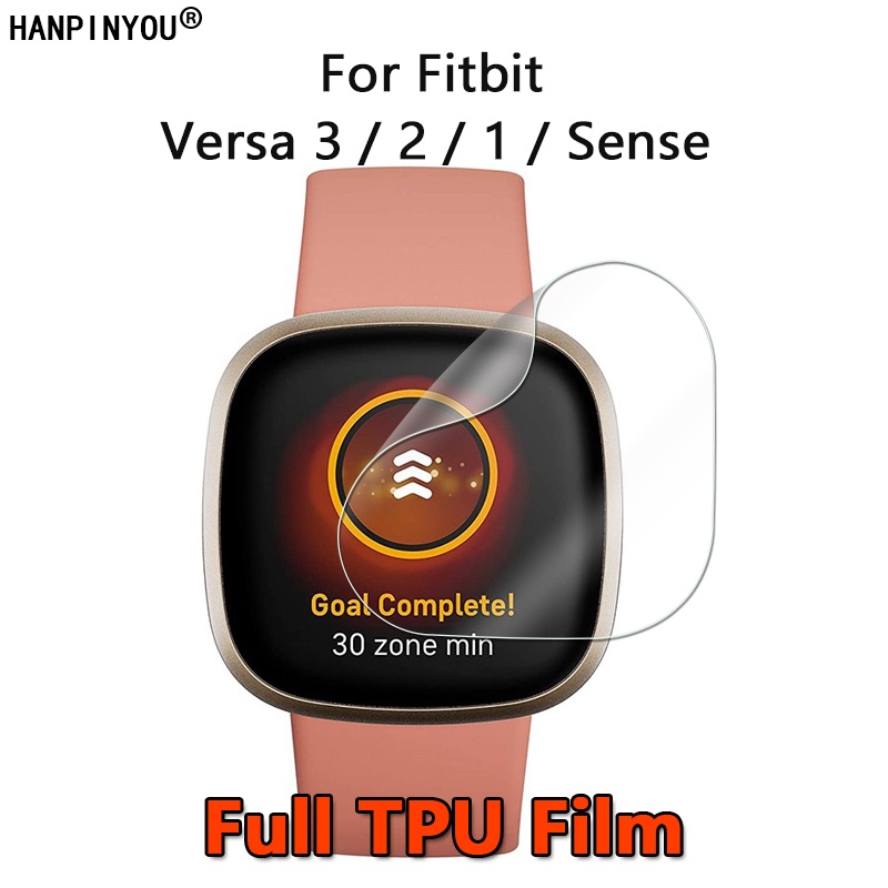 適用於 Fitbit Versa 4 3 2 Charge 4 3 2 電湧感 2 SmartWatch 超薄透明超薄軟