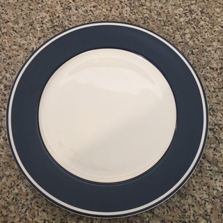 餐盤 英國 Royal Duke 藍色 大圓盤 盤子 餐具 骨瓷 點心食物 10.5吋平盤 可微波☆HOME家飾☆