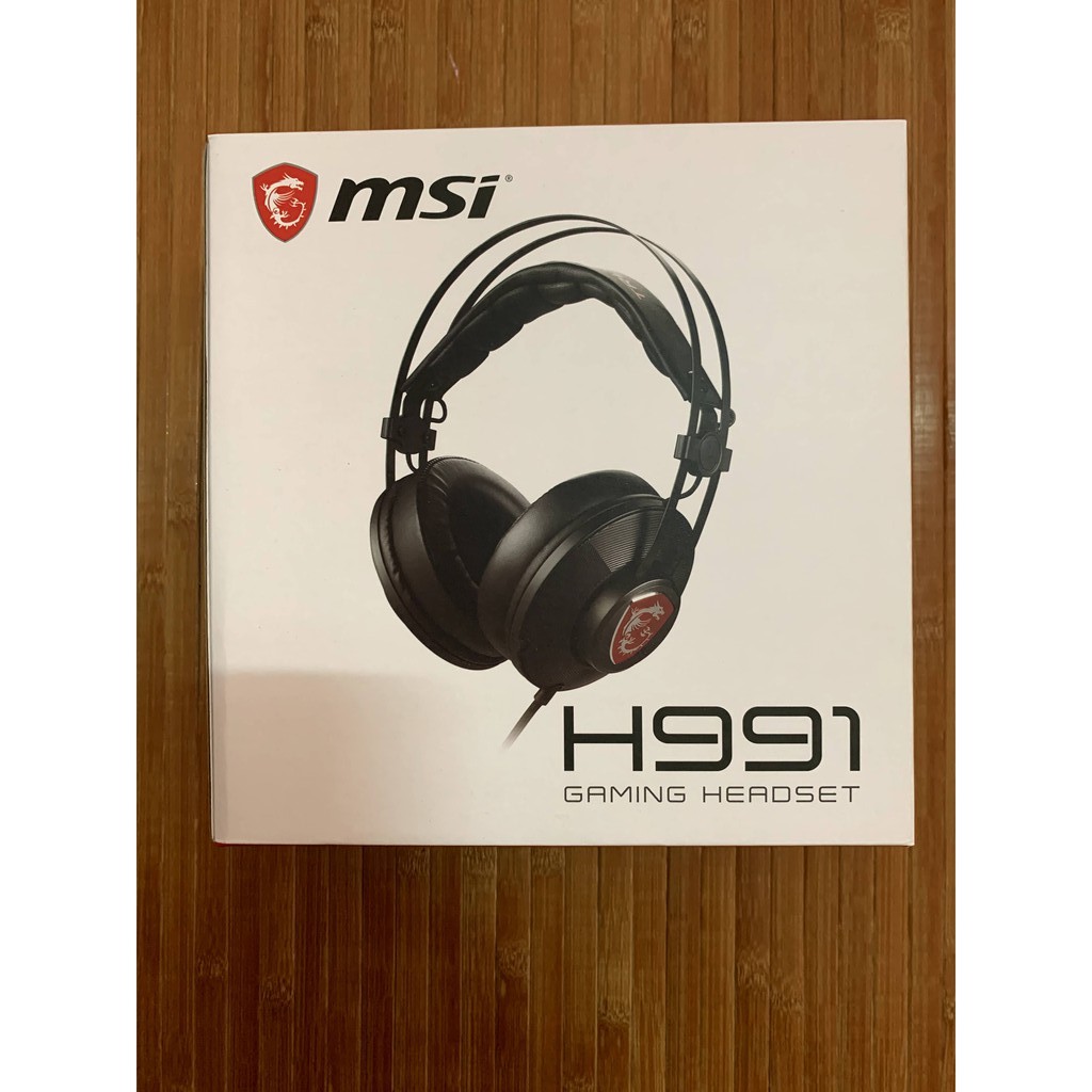 Msi微星H991玩家級線控電競耳麥(MSI H991 GAMING HEADSET)