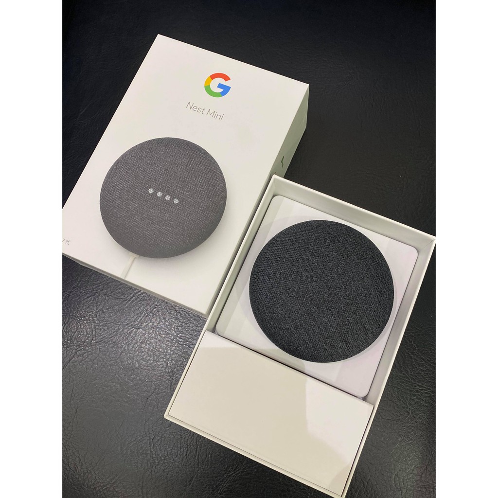 （全新僅拆封）Google Nest Mini（2代）黑色
