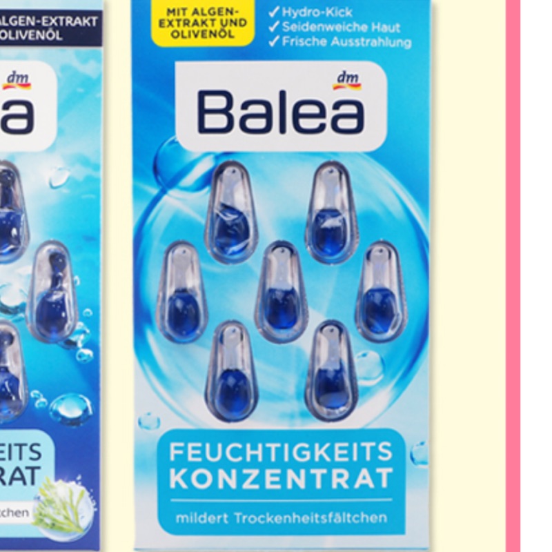 德國Balea 7粒裝時空膠囊（藍）