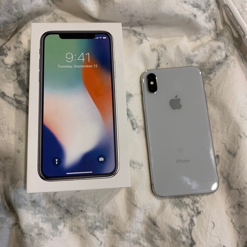 二手 iPhone X 64g 銀色 女用機 iphonex