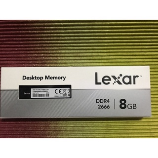Lexar 雷克沙 桌上型電腦記憶體 DDR4 2666 8GB