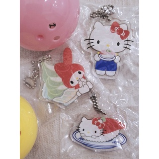 全新KURA X SANRIO CHARACTERS 壓克力吊飾＆軟膠磁鐵