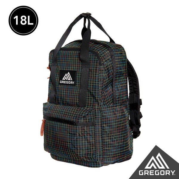 【OUTDOORZ 我不在家】Gregory-18L EASY PEASY DAY後背包 絢彩格紋