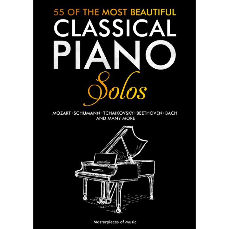 ✨現貨免運✨ Classical Piano Solos 古典鋼琴譜 巴赫 貝多芬 蕭邦 莫扎特 舒伯特 柴可夫斯基