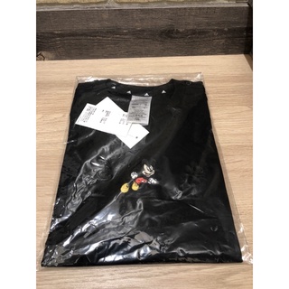 Adidas X Disney 米奇黑色聯名短T 男生S號 全新未拆封 售940