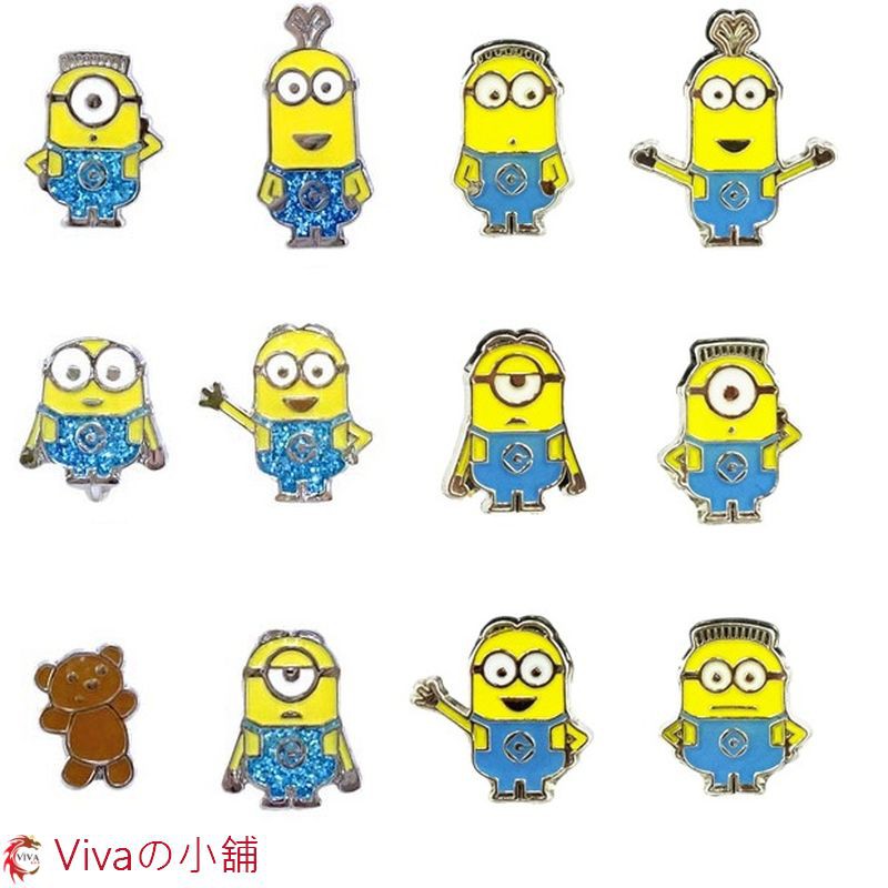 預購 日本大阪環球影城usj 樂園預購小小兵小黃人minion 神偷奶爸耳針夾式耳環針式耳環 蝦皮購物