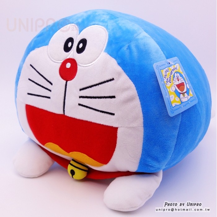 哆啦A夢 小叮噹 Doraemon 27公分 趴姿 絨毛玩偶 娃娃 疊疊樂 禮物 饅頭多啦A夢