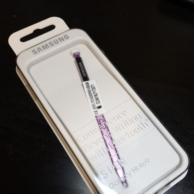 Samsung note9 spen 紫 紫色