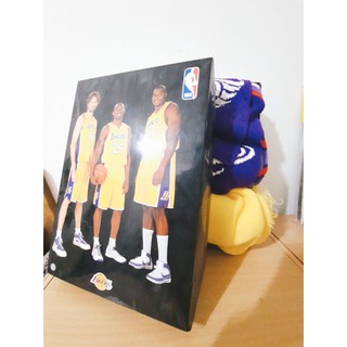 【約瑟夫的懷舊玩具屋】NBA紀念版冬季禮盒湖人隊LAKER 圍巾 手套 毛帽 KOBE Gasol Bynum聖誕禮物