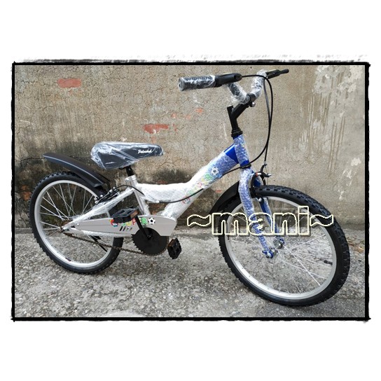 20吋♡曼尼♡兒童腳踏車  童車 越野款 自行車 小朋友腳踏車 台灣製造 腳柱加輔助輪