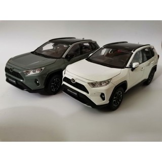 特價 最便宜 合金模型 現貨 1:18 TOYOTA rav4 五代 1/18 模型車 模型 模型盒 5代模型車
