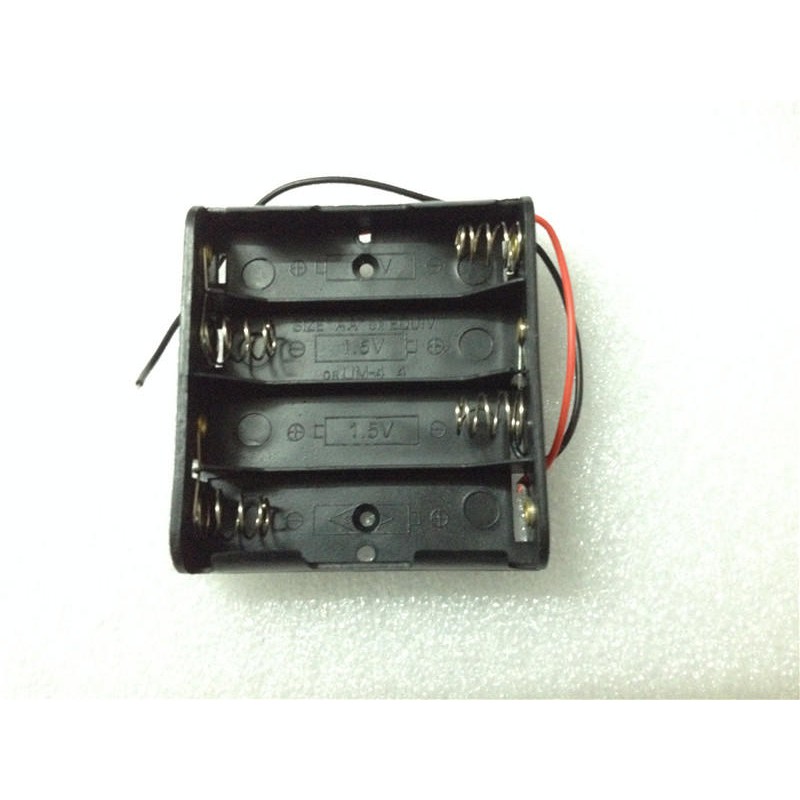 【鈺瀚網舖】4節AA電池盒 6V 串聯電池盒 帶引線