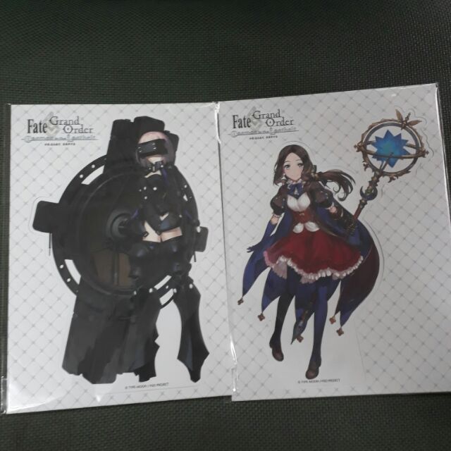 ACG博覽會 FGO Fate Grand Order 角色立牌 瑪修 達文西